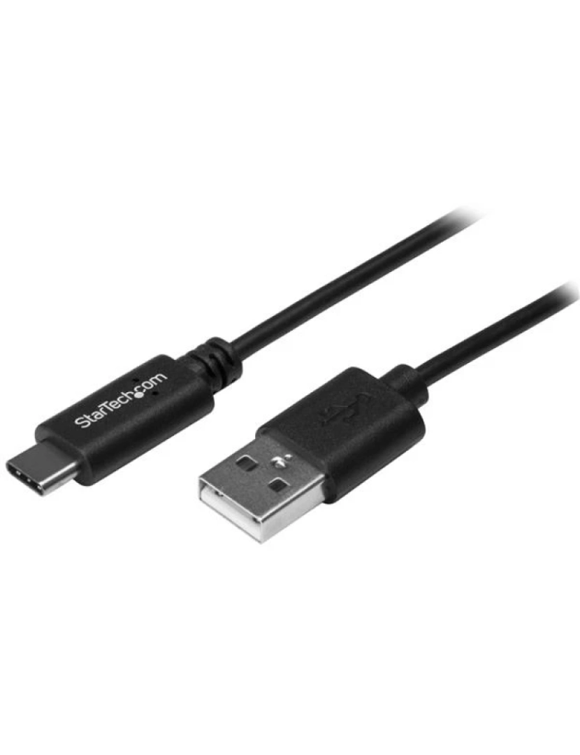 imagem de Cabo USB Startech > 0,5 M 2.0 A C Preto - USB2AC50CM1