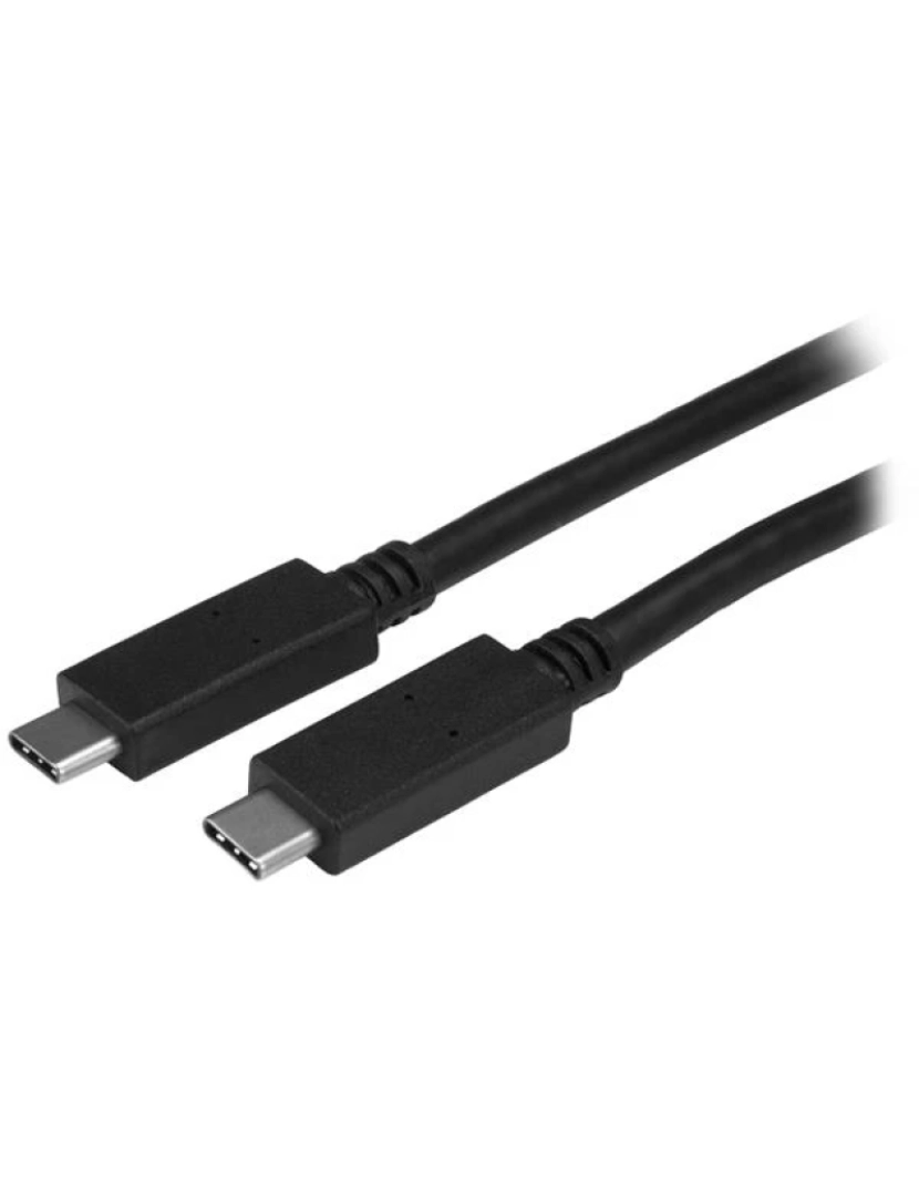 imagem de Cabo USB Startech > 2 M 3.2 GEN 1 (3.1 GEN 1) C Preto - USB315CC2M1