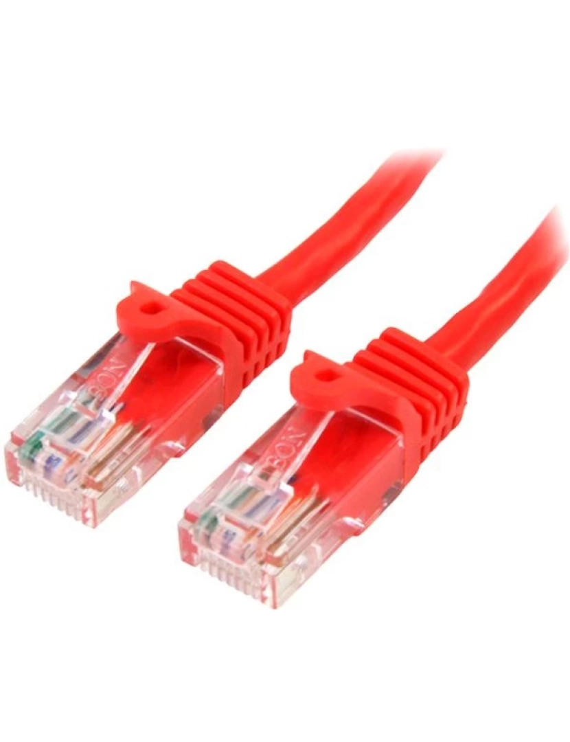 imagem de Cabo de Rede Startech > Vermelho 10 M CAT5E U/utp (utp) - 45PAT10MRD1