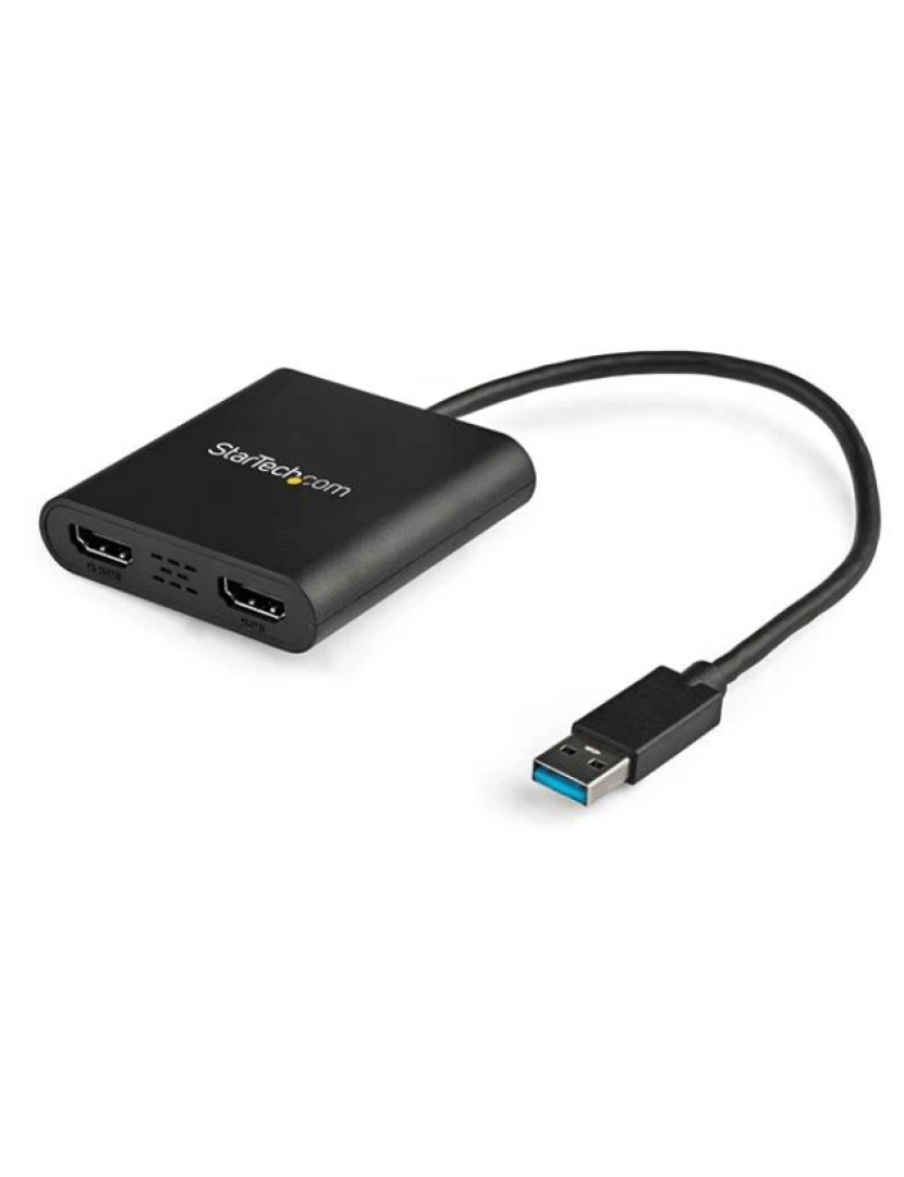 imagem de Adaptador USB Startech > Gráfico 3840 X 2160 Pixels Preto - USB32HD21