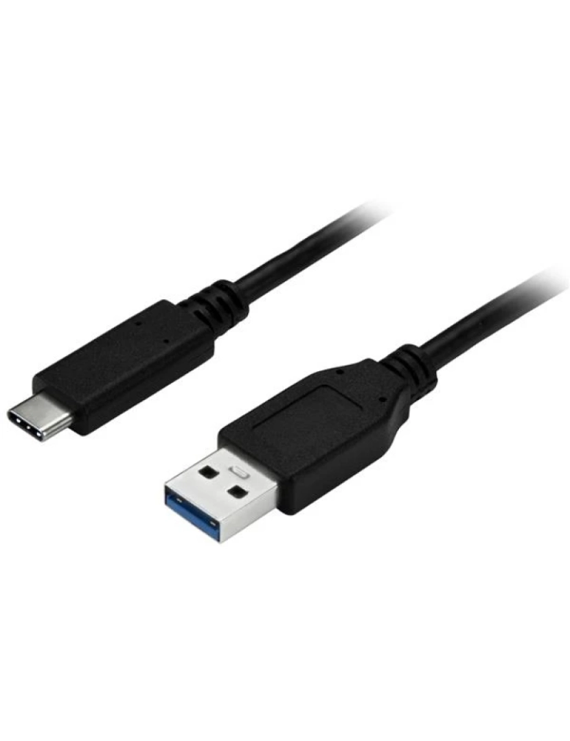 imagem de Cabo USB Startech > 1 M 3.2 GEN 1 (3.1 GEN 1) A C Preto - USB315AC1M1