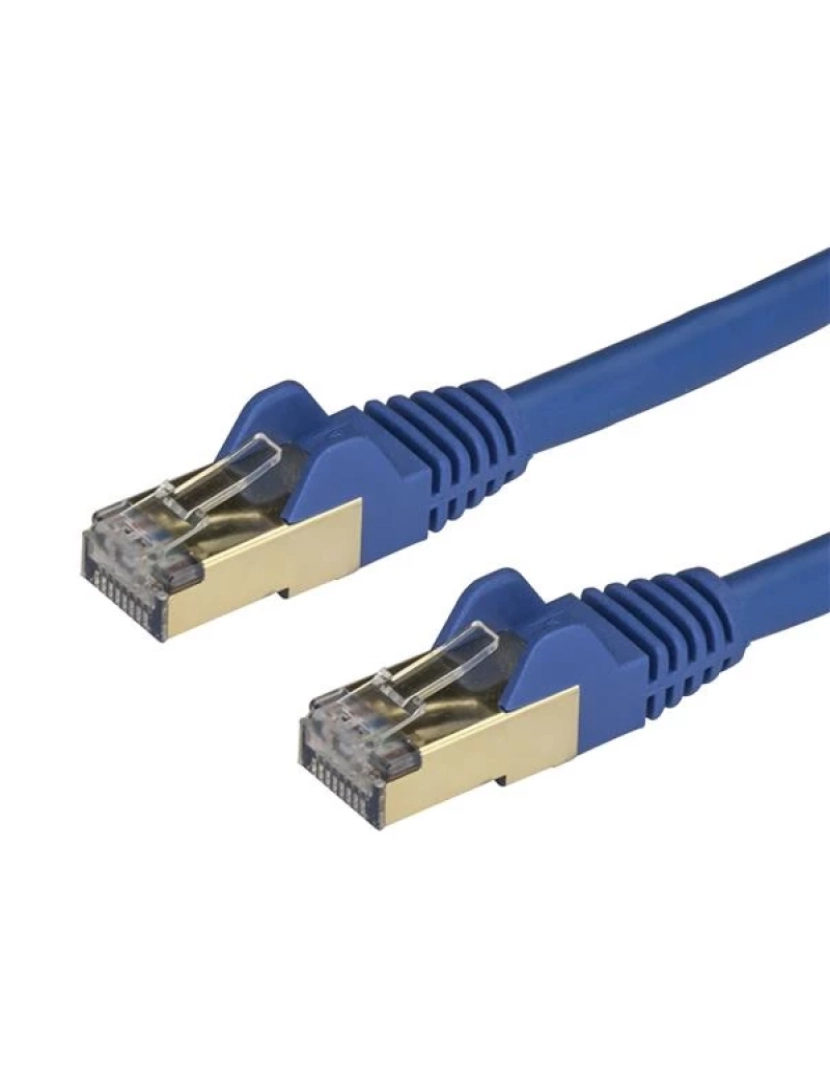 Startech - Cabo de Rede Startech > Azul 1 M CAT6A U/ftp (stp) - 6ASPAT1MBL