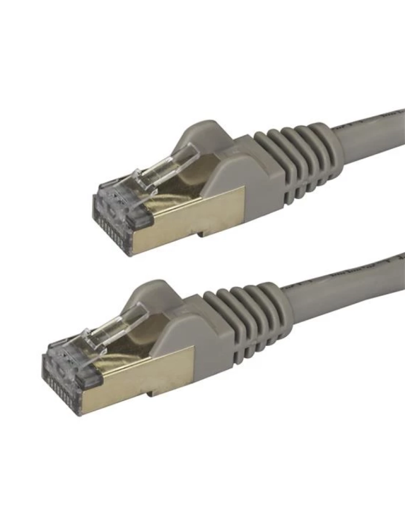 Startech - Cabo de Rede Startech > Cinzento 2 M CAT6A U/ftp (stp) - 6ASPAT2MGR