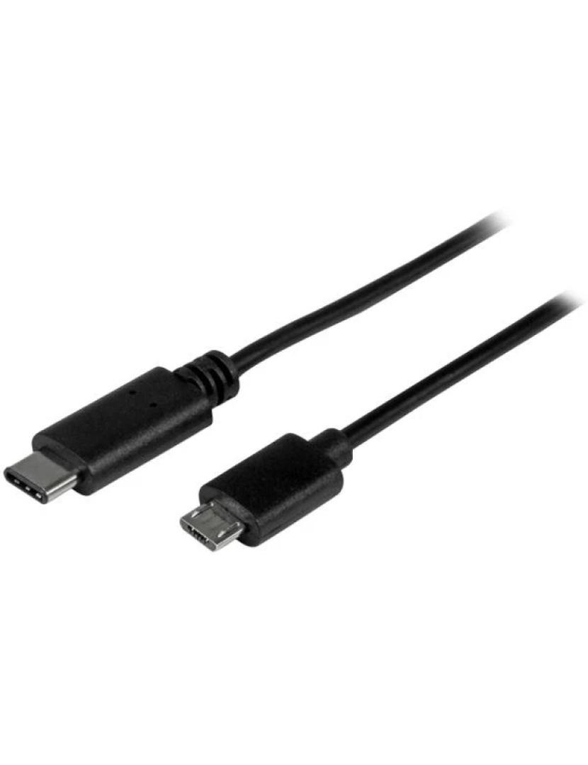 Startech - Cabo USB Startech > 0,5 M 2.0 C MICRO-USB B Preto - USB2CUB50CM