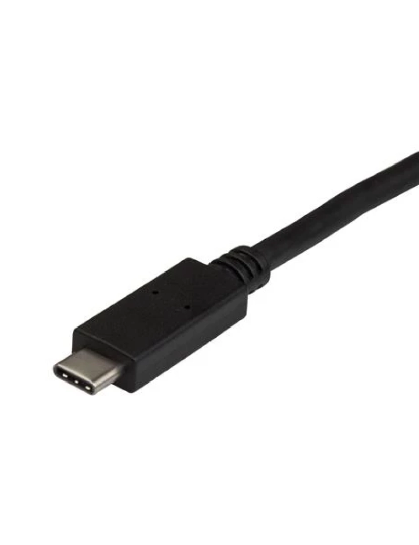 Startech - Cabo USB Startech > 0,5 M 3.2 GEN 2 (3.1 GEN 2) A C Preto - USB31AC50CM