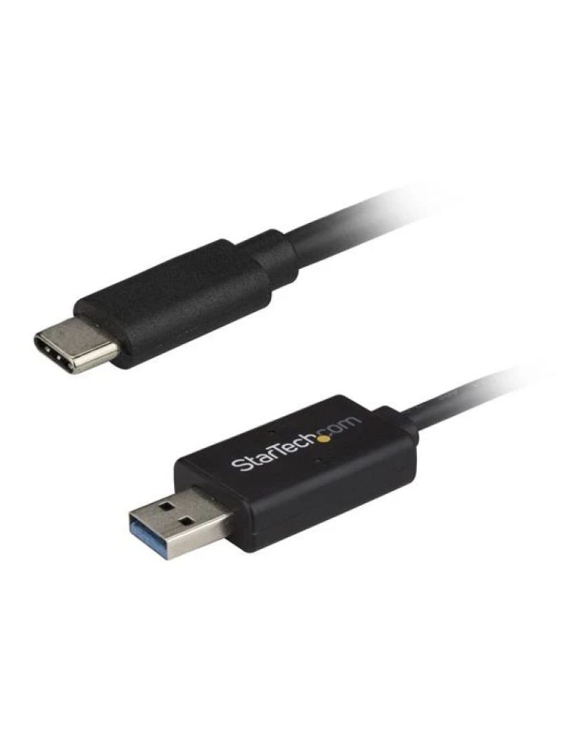 imagem de Cabo USB Startech > 2 M 3.2 GEN 1 (3.1 GEN 1) A C Preto - USBC3LINK1