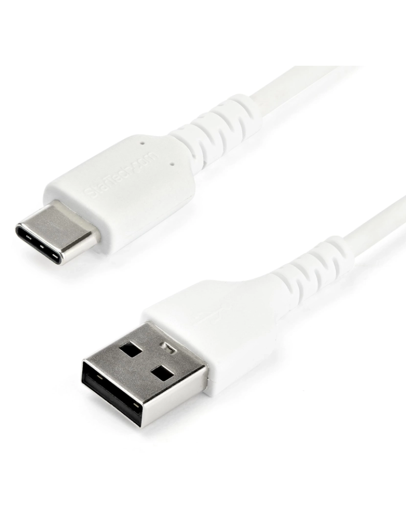 Startech - Cabo USB Startech > 2 M 2.0 A C Branco - RUSB2AC2MW