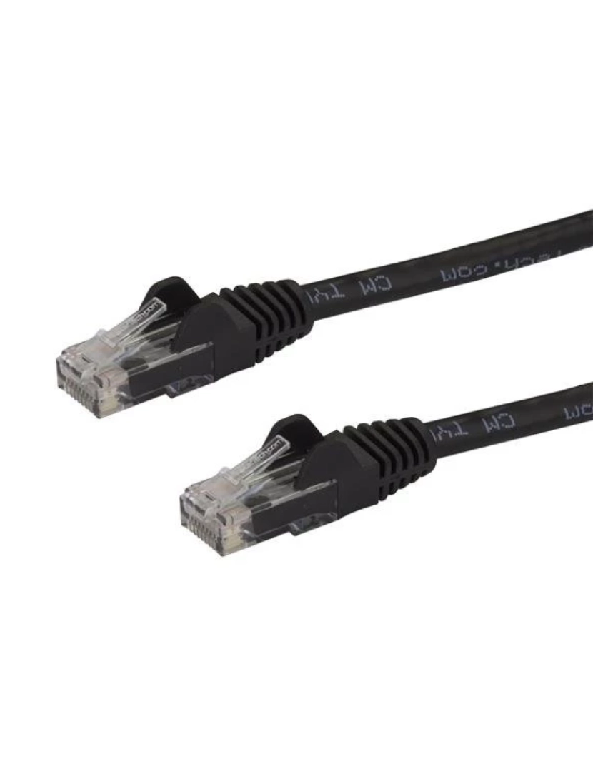 imagem de Cabo de Rede Startech > Preto 1,5 M CAT6 U/utp (utp) - N6PATC150CMBK1