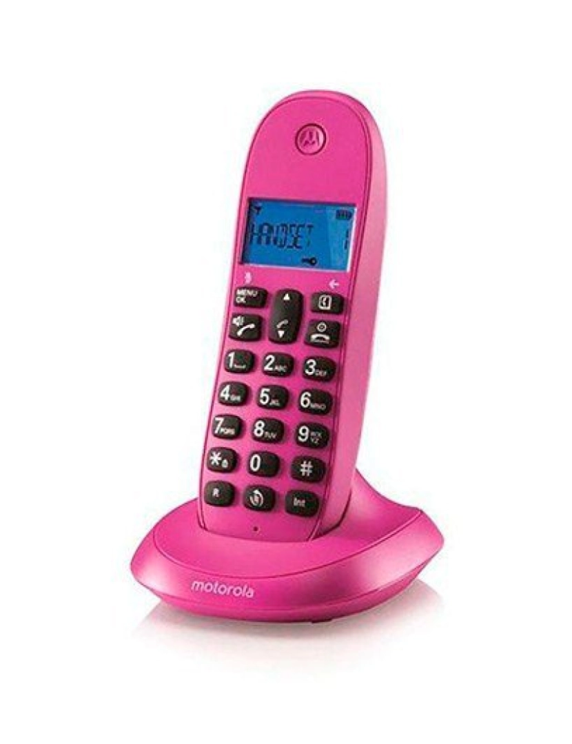 Motorola - Telefone SEM FIO Motorola > C1001LB+ Dect Identificação de Chamadas Roxo - 107C1001VIOLETA