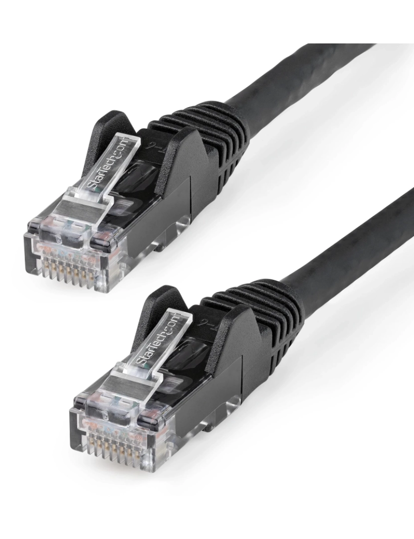 imagem de Cabo de Rede Startech > Preto 2 M CAT6 U/utp (utp) - N6LPATCH2MBK1