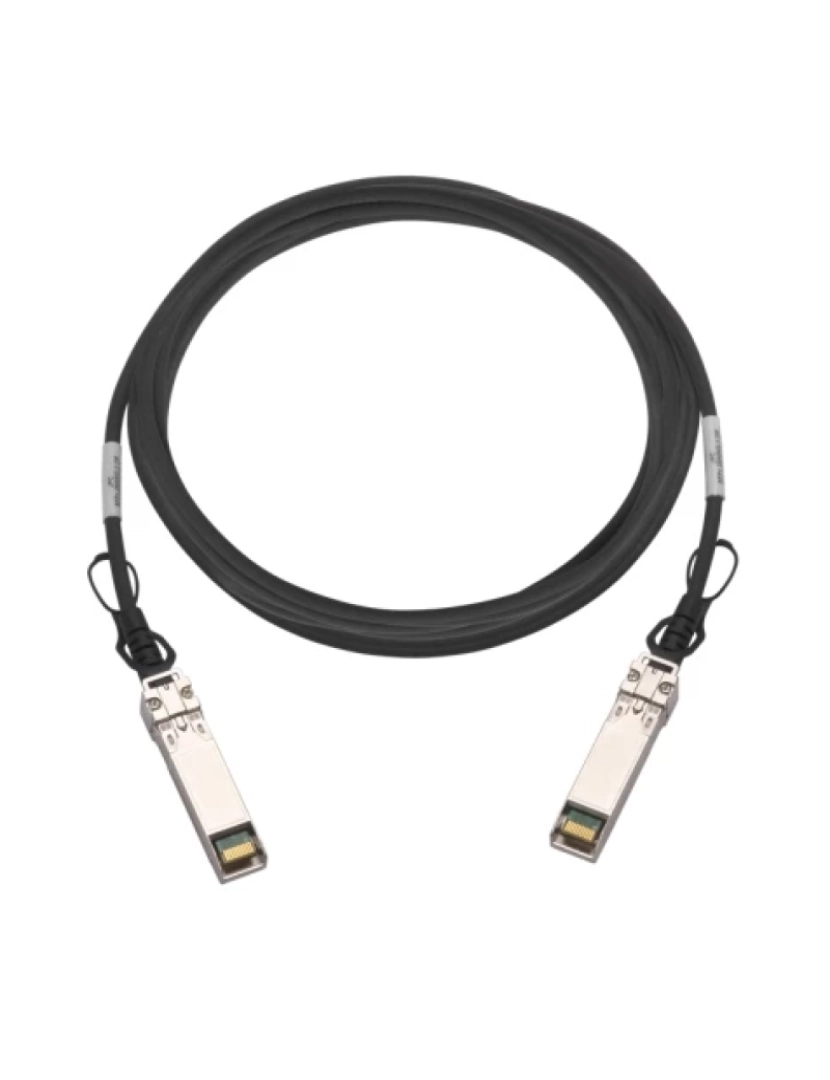 Qnap - Cabo de Rede Qnap > Fibra Ótica 1,5 M QSFP28 Preto - CAB-DAC15M-SFP28