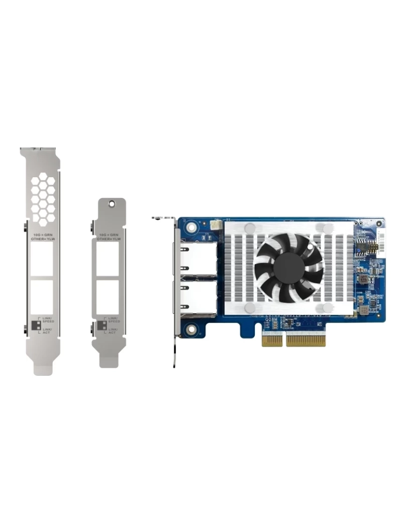 imagem de Placa de Rede Qnap > Cartão Interno Ethernet 1000 Mbit/s - QXG-10G2T-X7101