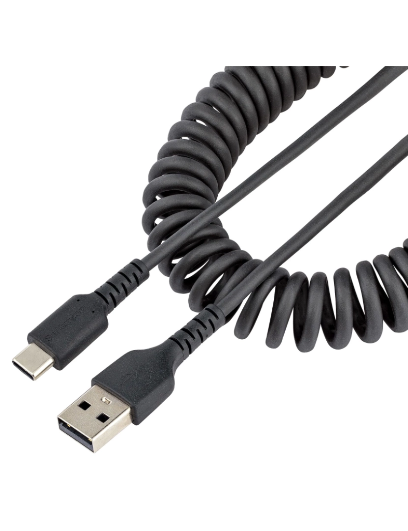 imagem de Cabo USB Startech > 0,5 M 2.0 A C Preto - R2ACC-50C-USB-CABLE1