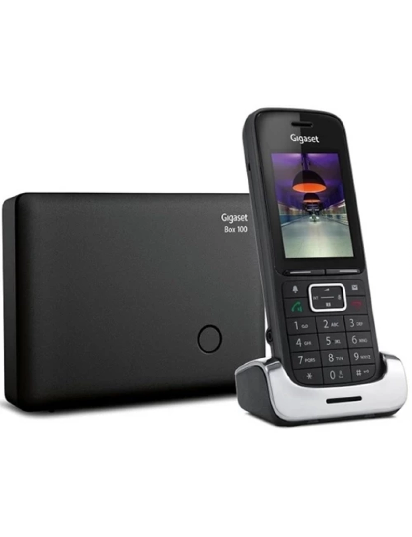 imagem de Telefone SEM FIO Gigaset > Premium 300 Dect Identificação de Chamadas Preto, Prateado - SI-PREMIUM300IM1