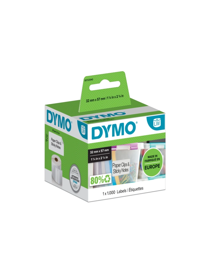 Dymo - Etiquetas Dymo > LW - - S0722540