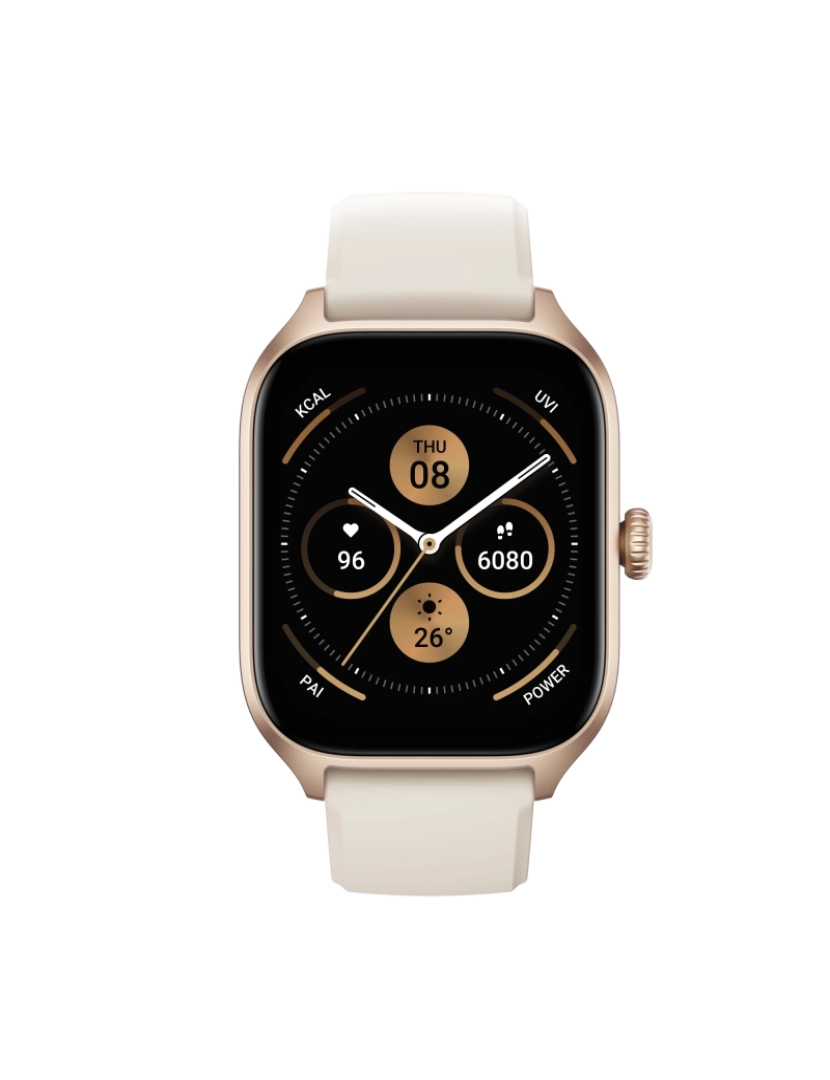 imagem de Smart Watch Amazfit > GTS 4 4,45 CM (1.75) Amoled 43 MM Branco GPS - W2168EU4N1