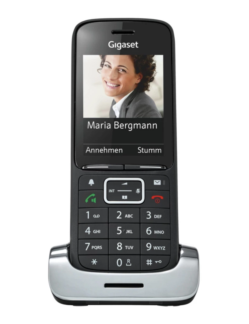 Gigaset - Telefone SEM FIO Gigaset > Premium 300 HX Dect Identificação de Chamadas Preto, Prateado - S30852-H2751-R113