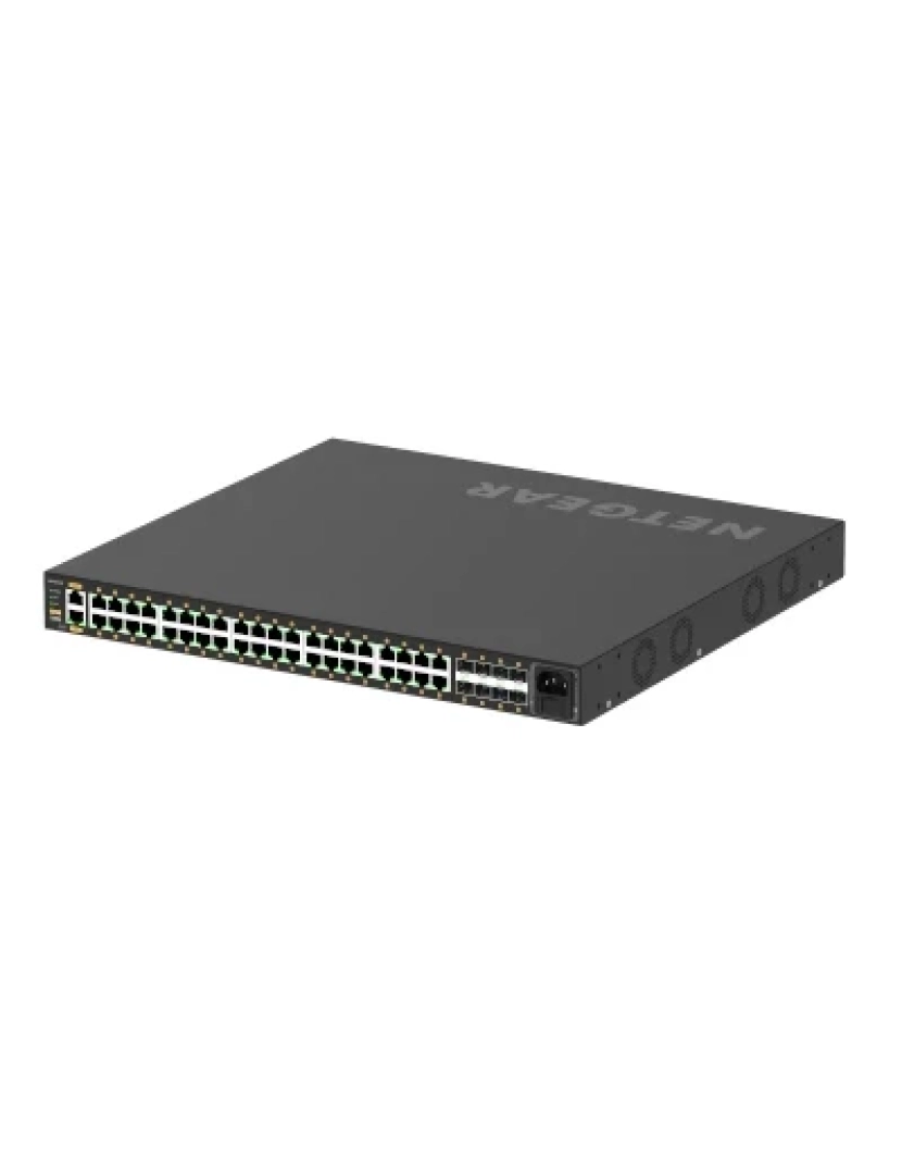 Netgear - NETGEAR GSM4248PX-100EUS switch de rede Gerido L2/L3/L4 Gigabit Ethernet (10/100/1000) Power over Ethernet (PoE) Preto