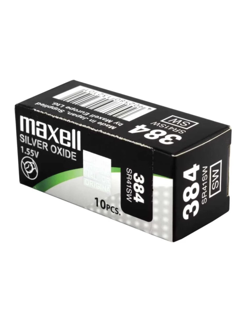 Maxell - 18290900 pilha bateria descartável sr41sw óxido de prata (s) - sr41sw 1pc 18290900