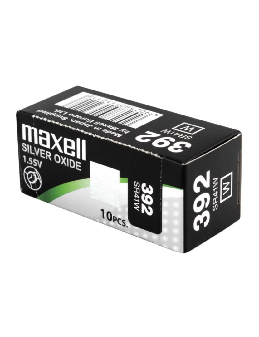 Maxell - 18290800 pilha bateria descartável sr41w óxido de prata (s) - sr41w 18290800