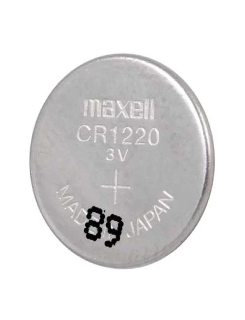 Maxell - bateria descartável lithium-manganese dioxide (limno2) - cr1220