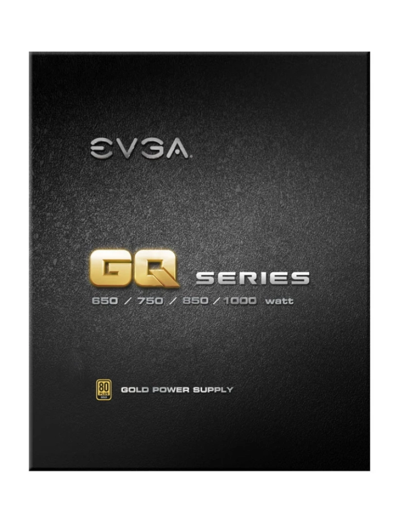 Evga - Fonte de Alimentação Evga > 750 GQ 750 W 20+4 PIN ATX ATX Preto - 210-GQ-0750-V2