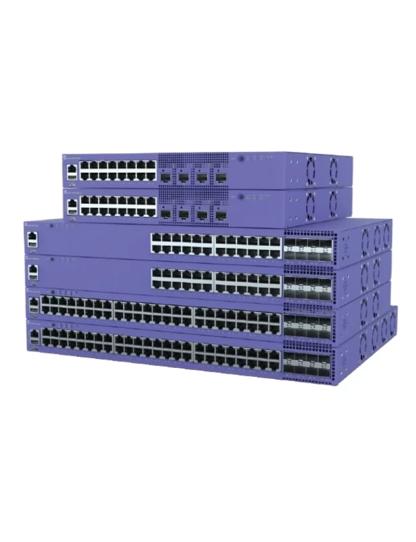Extreme Networks - de rede gerido l2/l3 gigabit ethernet (10/100/1000) power over ethernet (poe) roxo - 5320-24p-8xe