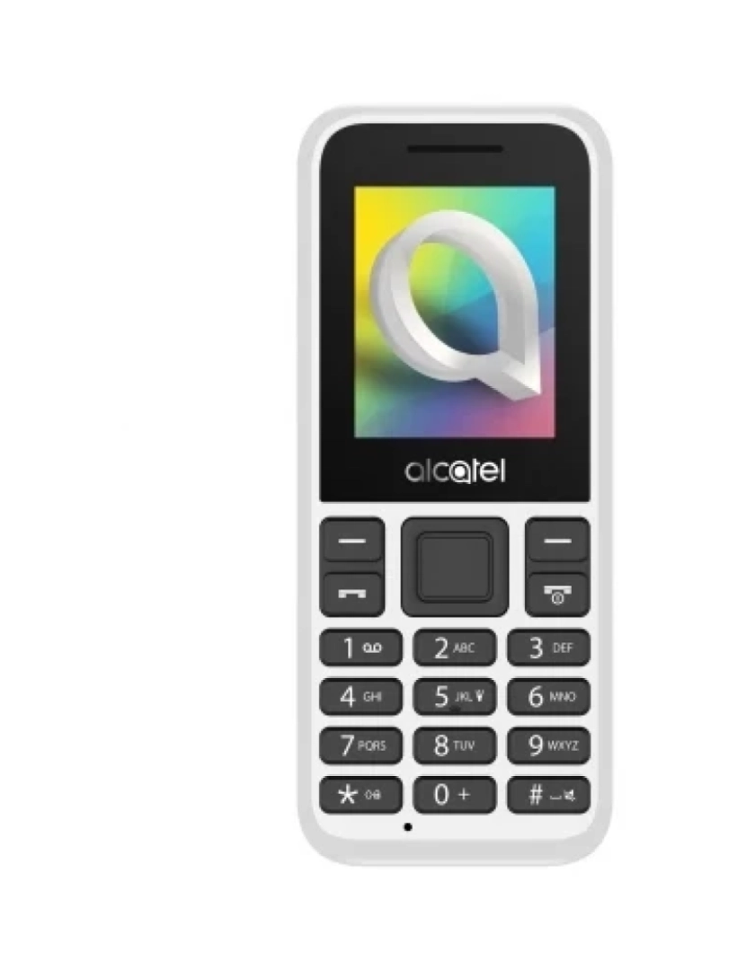 imagem de Telemóvel Alcatel > 1068D 4,57 CM (1.8) 63 G Branco Telefone Digital - 1068D White1