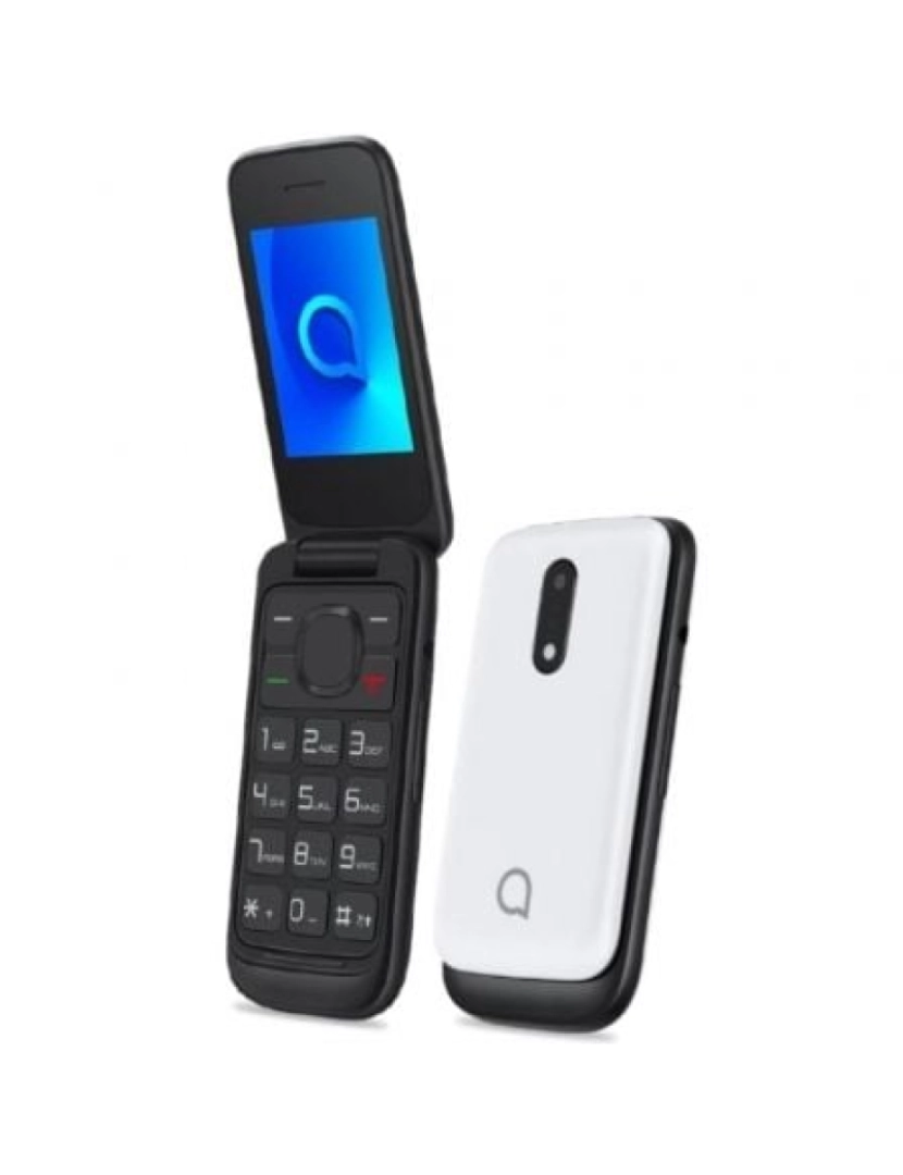 Alcatel - Telemóvel Alcatel > 2057D 6,1 CM (2.4) 89 G Branco Telefone Digital - 2057D White