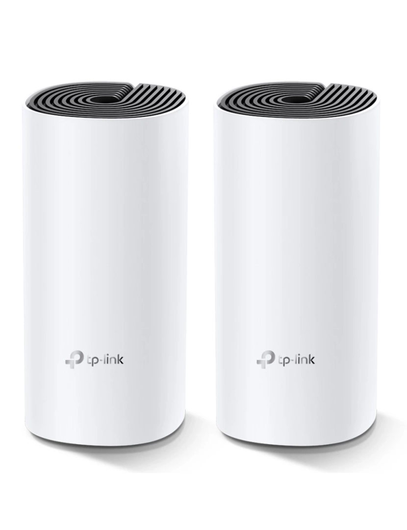 Tp-Link - Router TP-LINK > Deco M4(2-PACK) DUAL-BAND (2,4 GHZ / 5 Ghz) WI-FI 5 (802.11AC) Branco Interno - DECOM4(2-PACK)