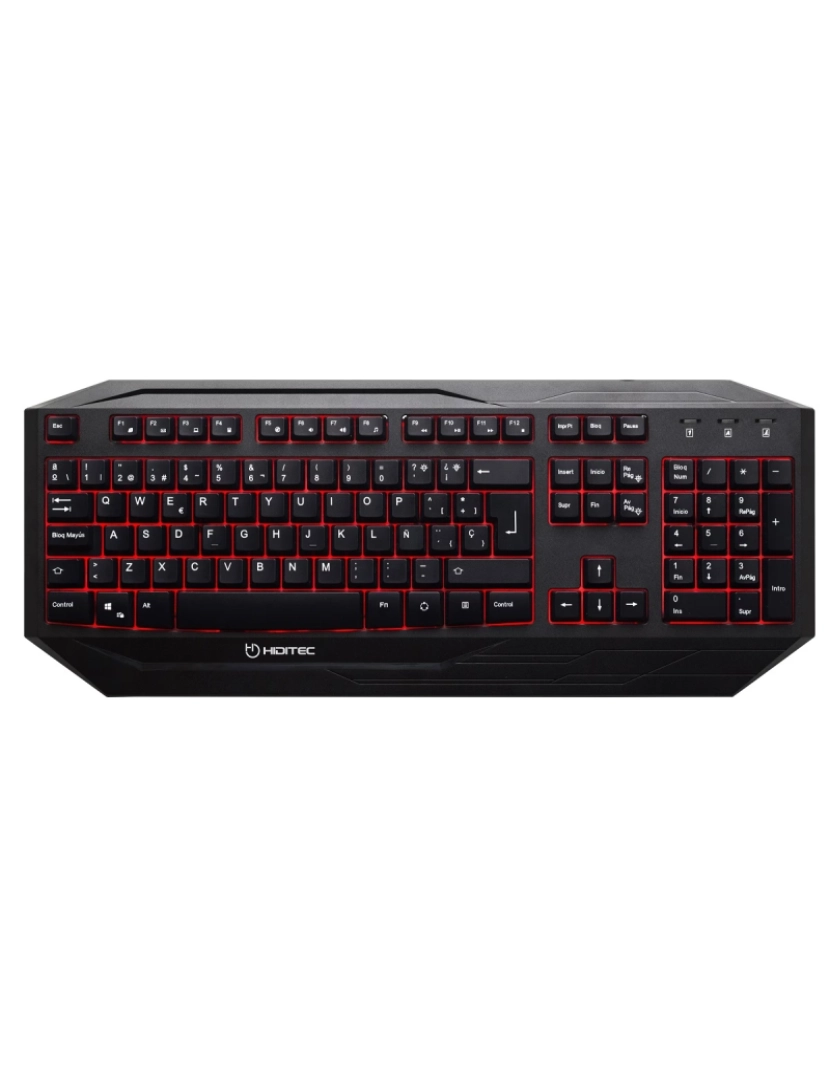 HIDITEC - Teclado Hiditec > GK200 USB Qwerty Preto - GKE010000