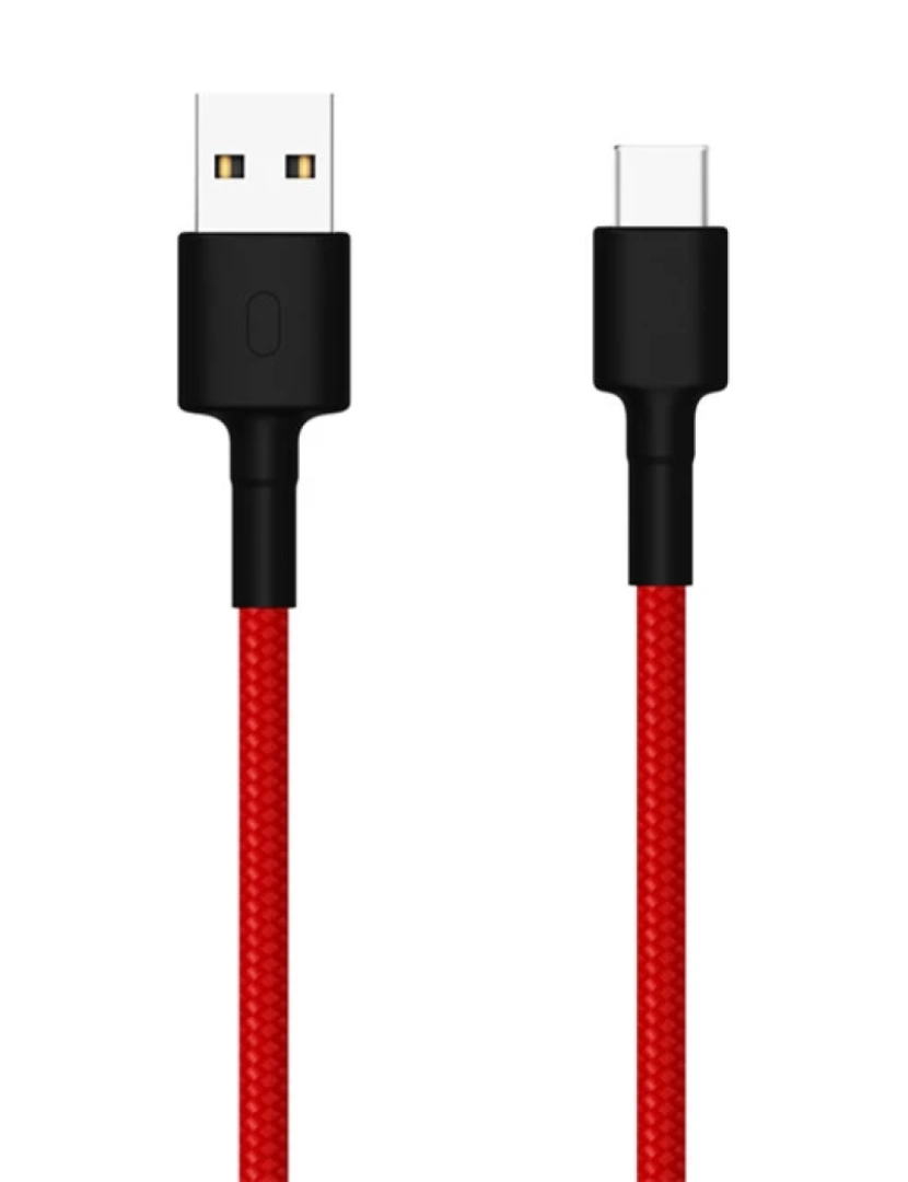Xiaomi - Cabo USB Xiaomi > 1 M A C Preto, Vermelho - SJV4110GL