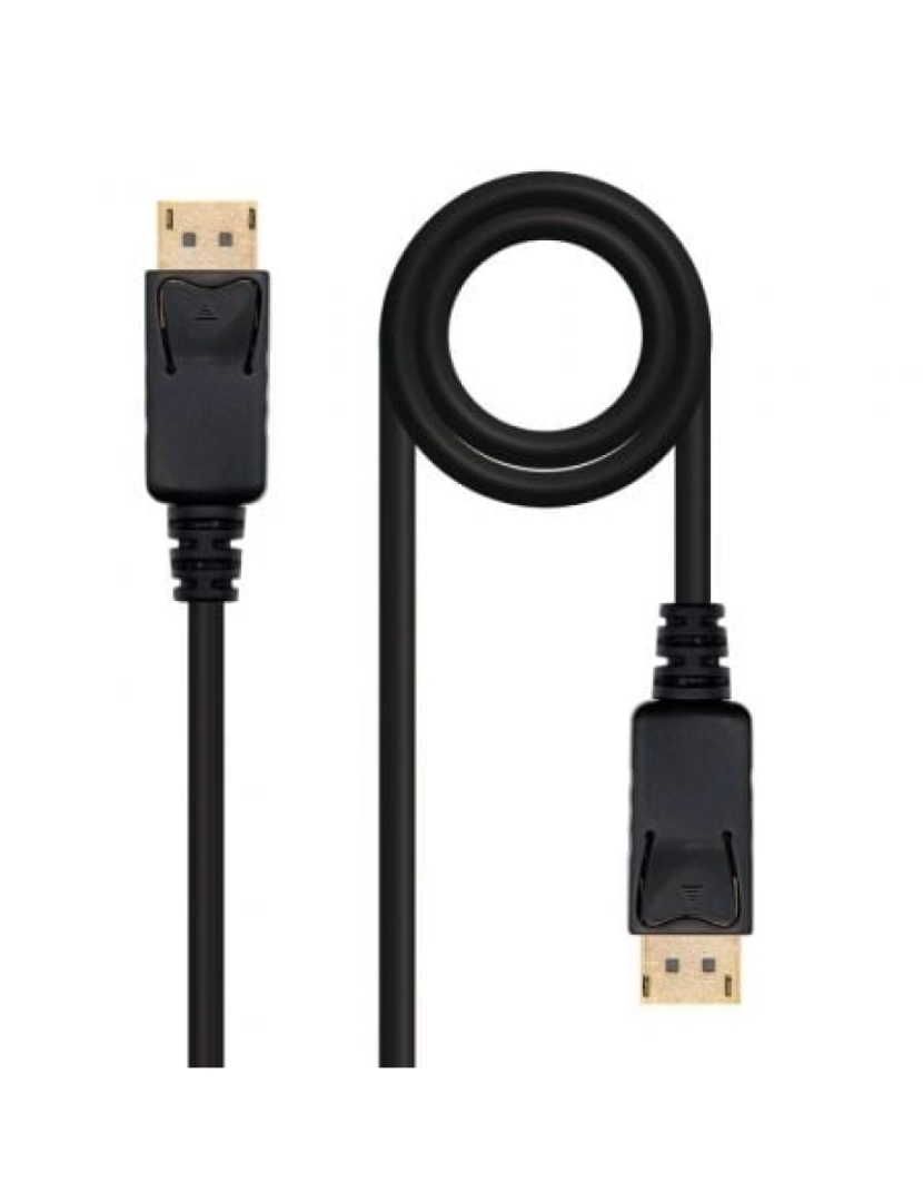 Nanocable - Cabo Display Port Nanocable > Displayport 1 M Preto - 10.15.2301