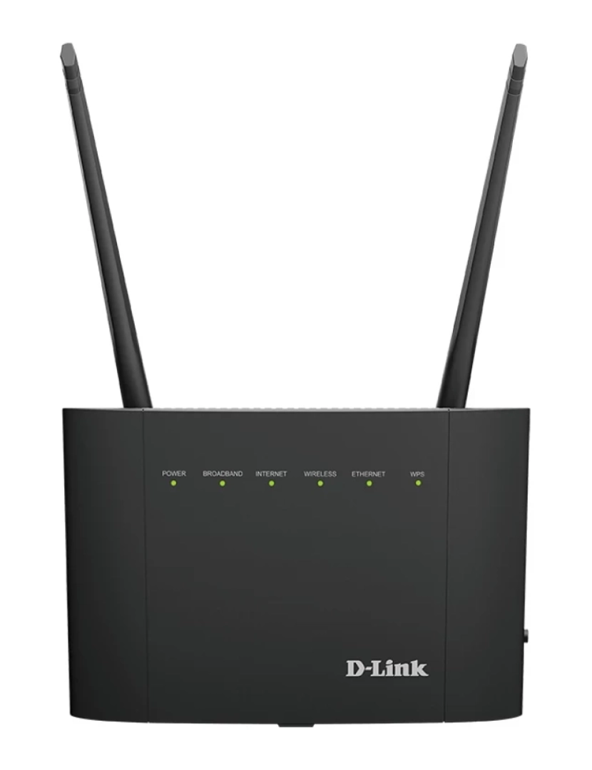 D-Link - Router D-LINK > SEM Fios Gigabit Ethernet DUAL-BAND (2,4 GHZ / 5 Ghz) Preto - DSL-3788