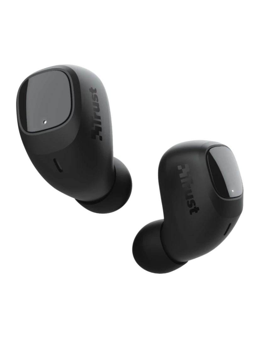 Trust - Auriculares Trust > Nika Compact Auscultadores True Wireless Stereo (tws) INTRA-AUDITIVO Chamadas/música Bluetooth Preto - 23555