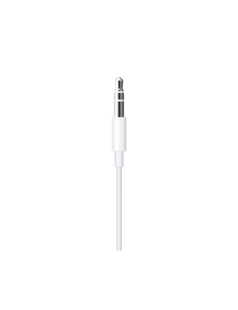 Apple - Cabo Lightning Apple > de Áudio 1,2 M 3.5MM Branco - MXK22ZM/A