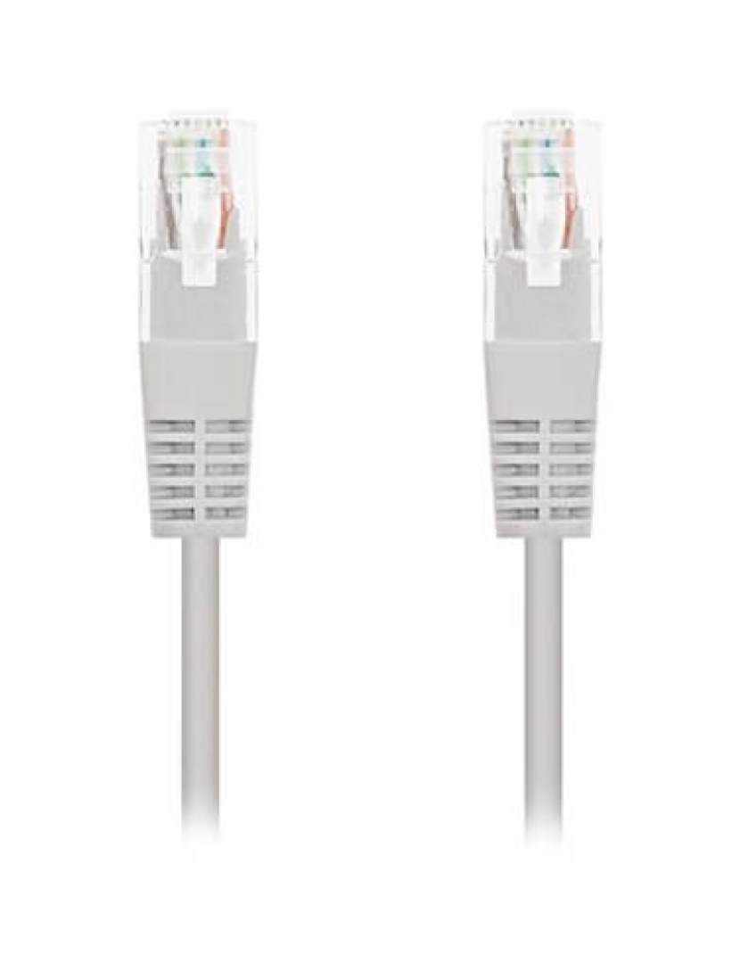 imagem de Cabo de Rede Nanocable > Cinzento 30 M CAT5E U/utp (utp) - 10.20.01301