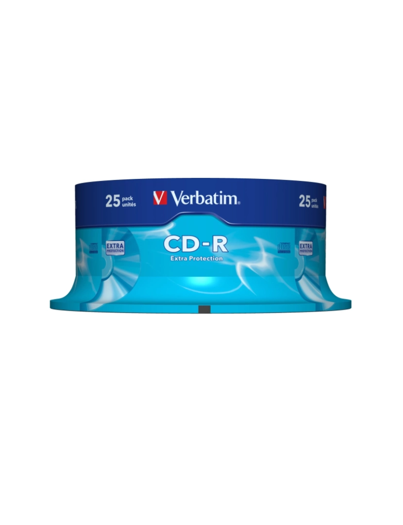 Verbatim - Disco Óptico Verbatim > CD-R Extra Protection 700 MB 25 Unidade(s) - 43432