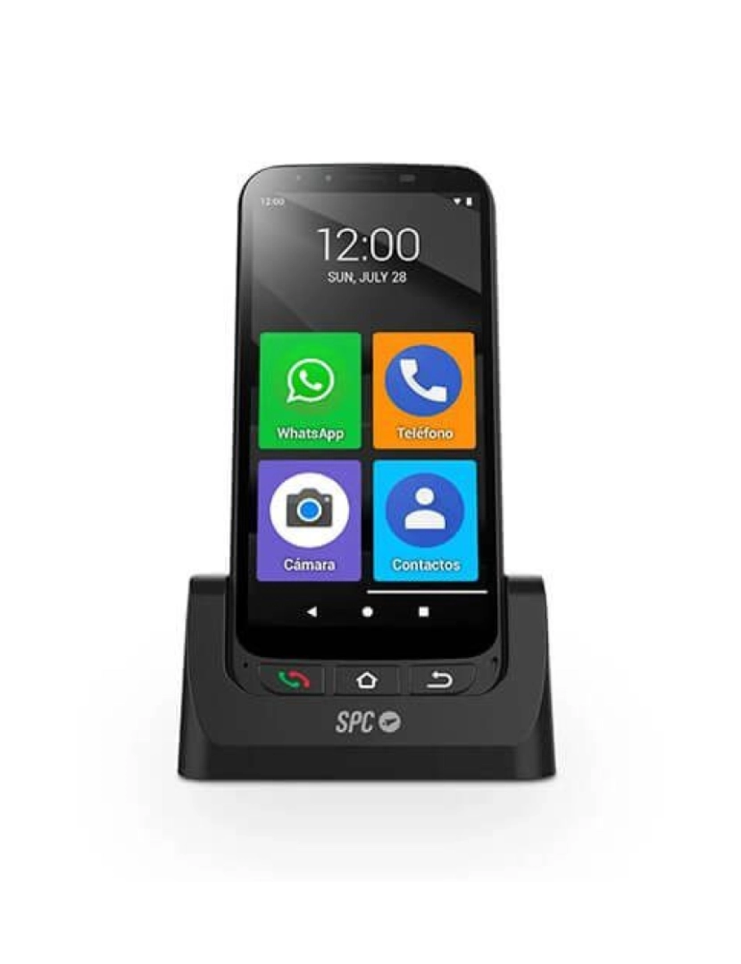 imagem de SPC Zeus 4G Pro 14 cm (5.5") Dual SIM Android 11 USB Type-C 3 GB 32 GB 2400 mAh Preto1