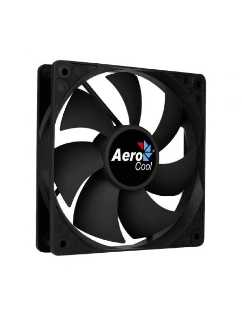 imagem de Cooler Aerocool > Force 12 Caixa de Computador Ventoinha 12 CM Preto - FORCE12BK1