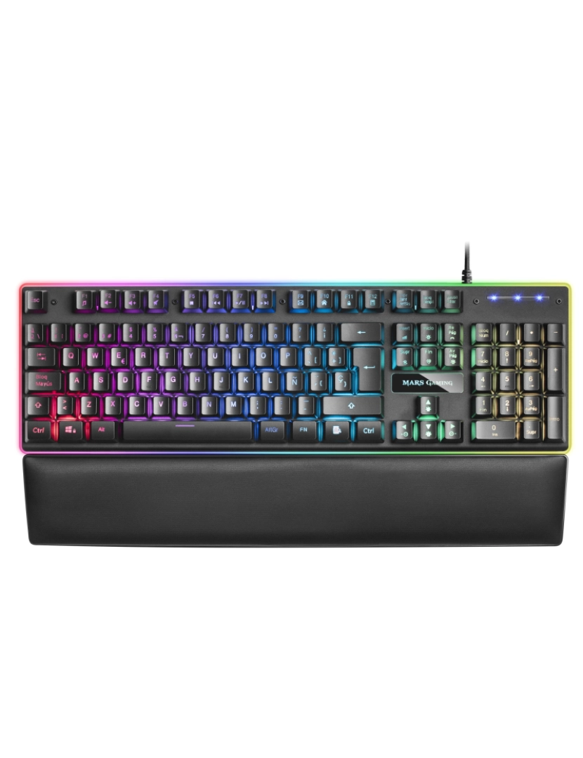 Mars Gaming - Teclado Mars Gaming > USB Qwerty Espanhol Preto - MK320ES