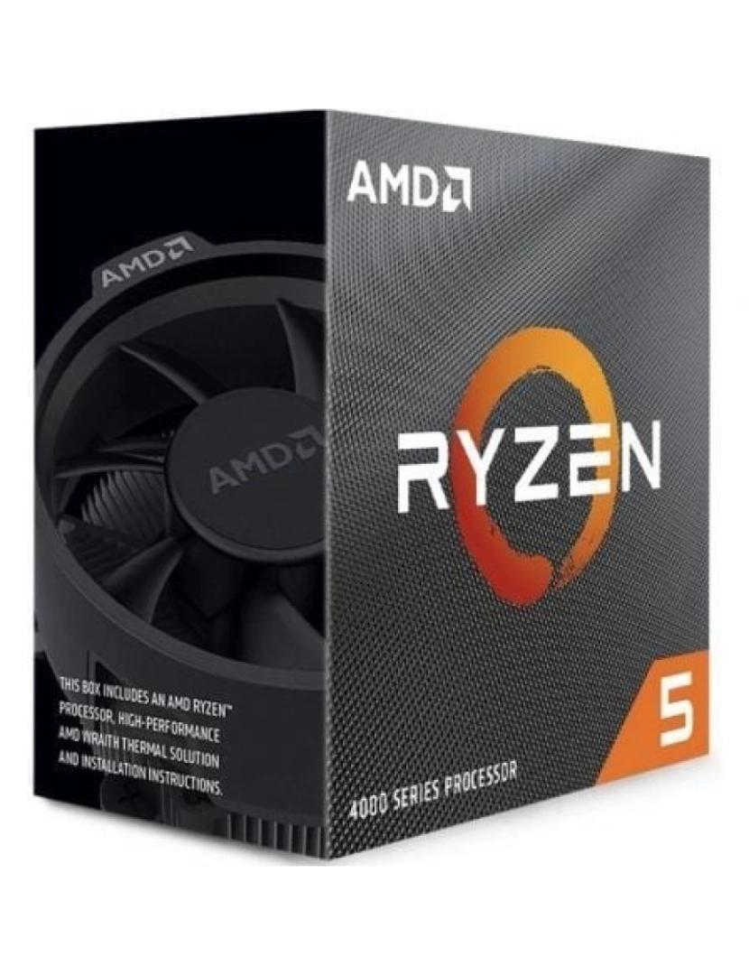 Amd - Processador AMD > Ryzen 5 4500 3,6 GHZ 8 MB L3 Caixa - 100-100000644BOX
