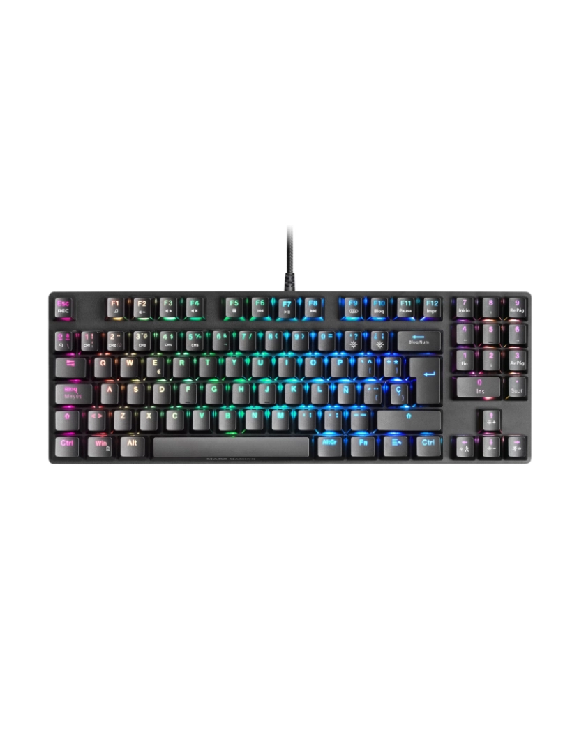 imagem de Teclado Mars Gaming > USB Espanhol Preto - Mkrevoprobes1