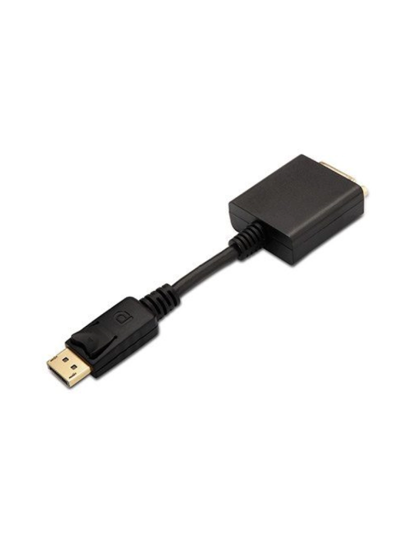 Aisens - Adaptador Display Port Aisens > Cabo Vídeo 0,15 M Displayport DVI Preto - A125-0133