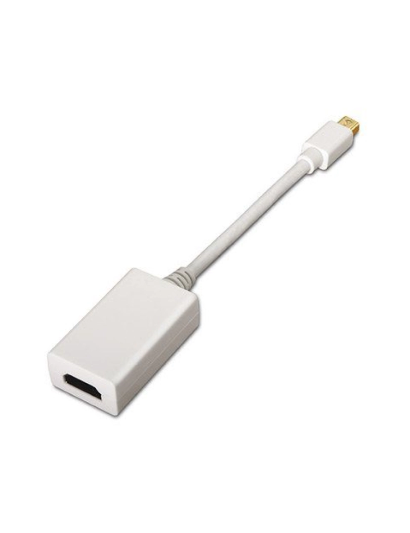 Aisens - Cabo Hdmi Aisens > Adaptador de de Vídeo 0,15 M Mini Displayport Branco - A125-0138