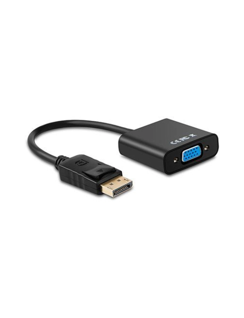 Aisens - Cabo VGA Aisens > Adaptador de de Vídeo Displayport Svga Preto - A125-0367