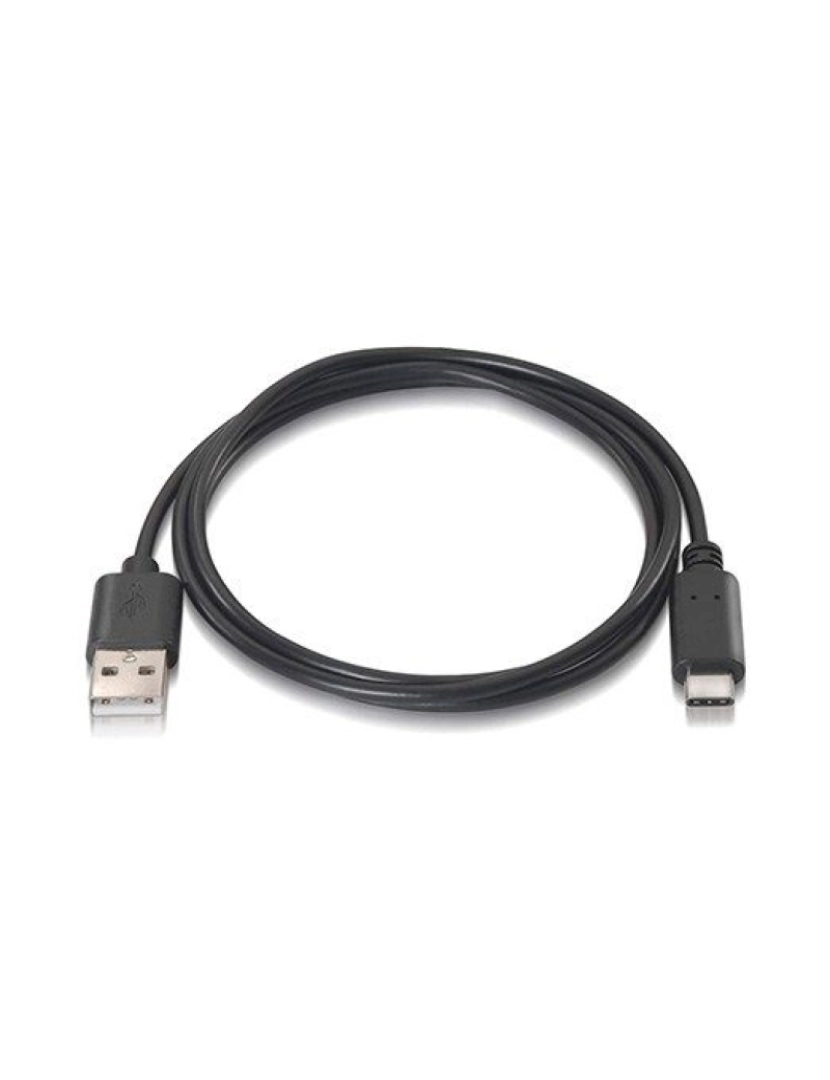 Aisens - Cabo USB Aisens > 2 M 2.0 A C Preto - A107-0052