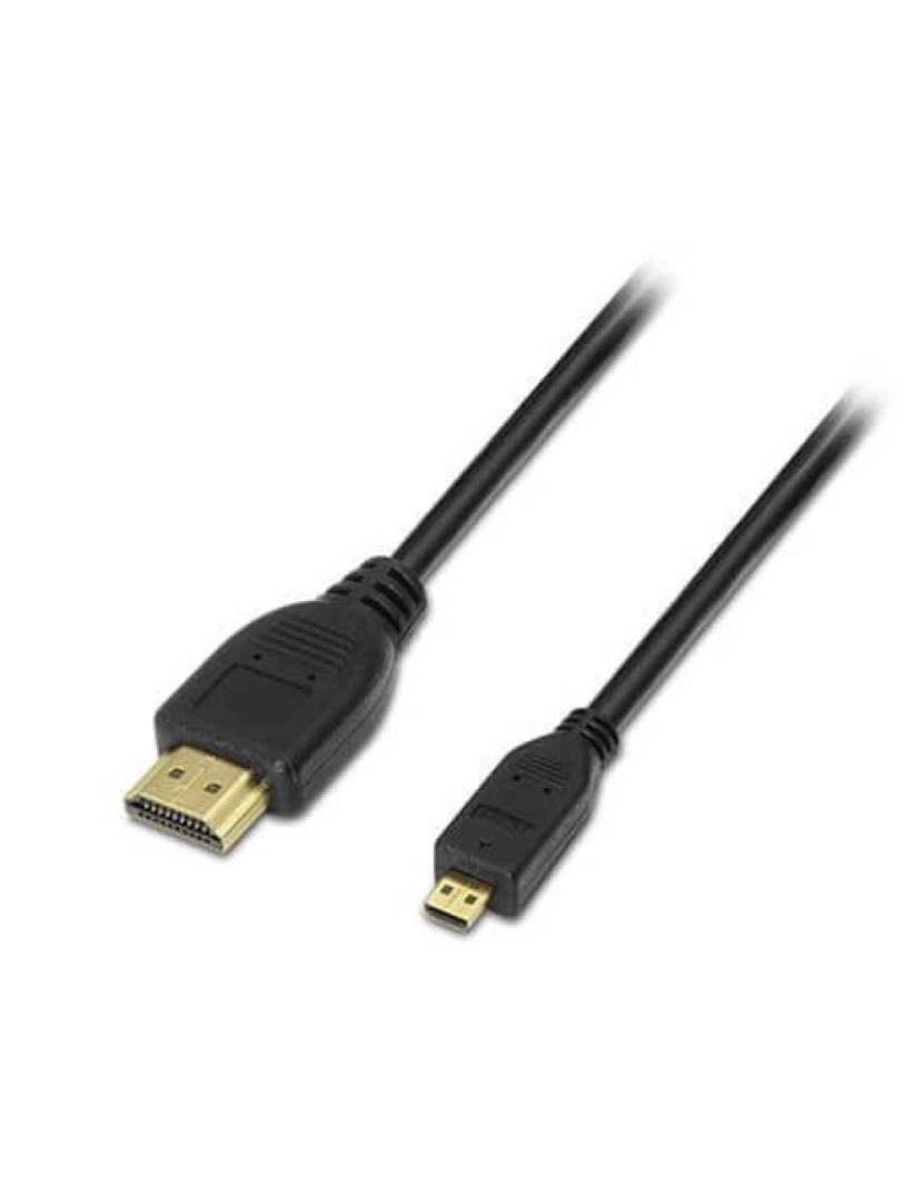 Aisens - Cabo Hdmi Aisens > 1,8 M Type A (standard) Type D (micro) Preto - A119-0117