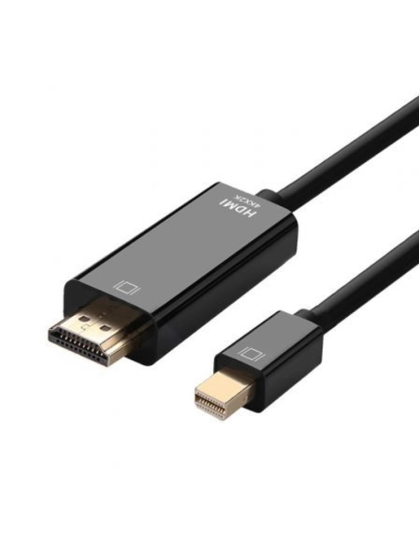 imagem de Cabo VGA Aisens > Adaptador de de Vídeo 2 M Mini Displayport Hdmi Preto - A125-03611