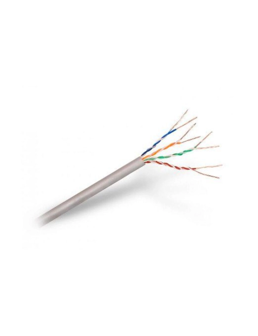 Aisens - Cabo de Rede Aisens > Cinzento 100 M CAT6 U/utp (utp) - A135-0261